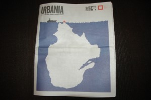 Couverture de la revue Urbania, créée par l'ÉDLMR