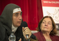 Mère Agnès Mariam et Mairead Maguire