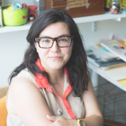 Annick Gaudreault, illustratrice. Photo Marie-Eve Campbell
