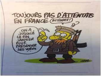 La dernière caricature prémonitoire de Charb