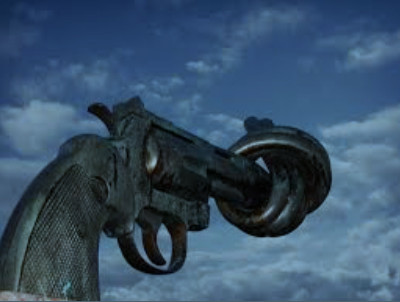 Non-violence, Carl Fredrik Reuterswärd