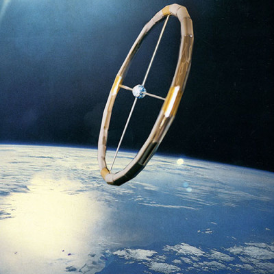 Space Peace Sculpture