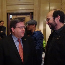 Denis Coderre et Michel Rivard