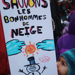 Sauvons les bonhommes de neige