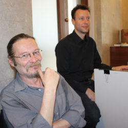 Christian Morin et James Pretli