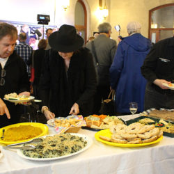 Le buffet fait l'unanimité.