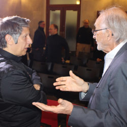 Robert Lepage et Jean-Daniel Lafond